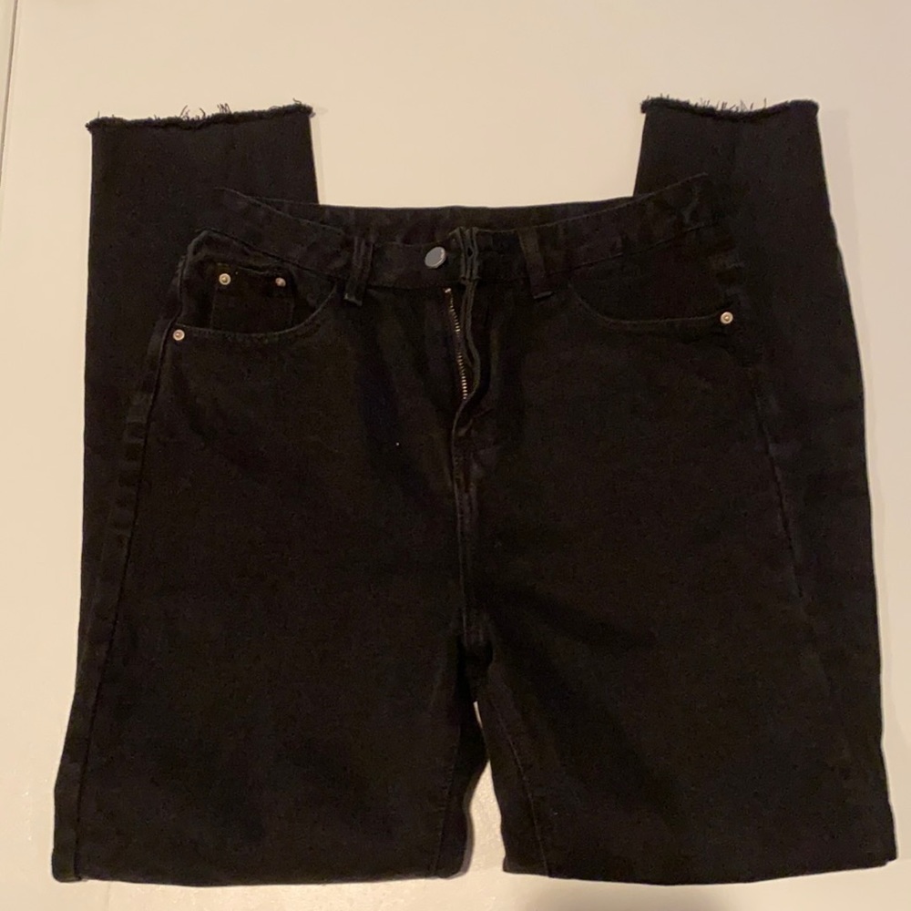 Black baggy jeans